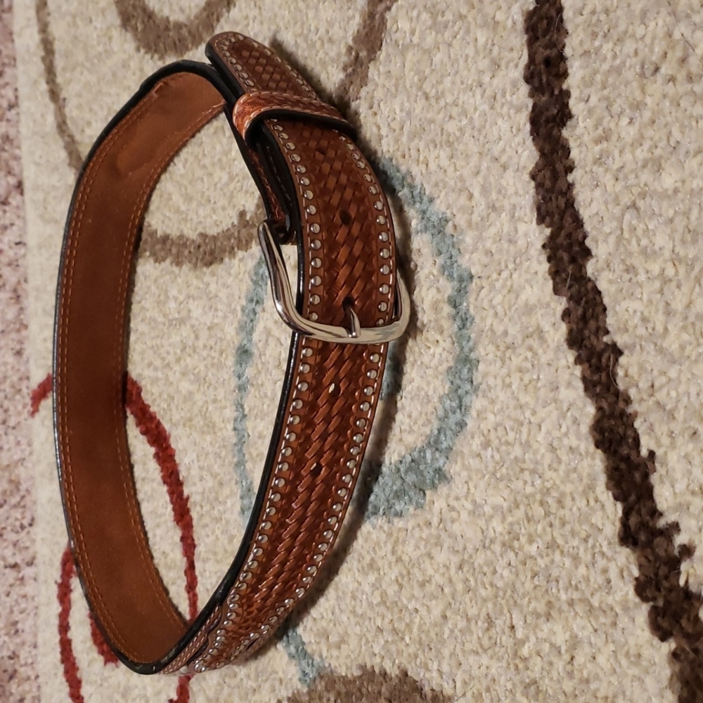 Kids Western Leather Belt Studs 24